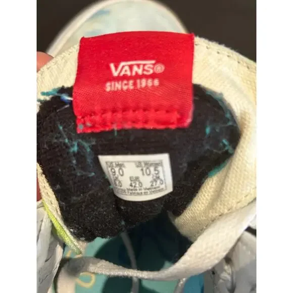 VANS SpongeBob SquarePants x Sk8-Hi 38 DX Imagination size 9 - Picture 6 of 7